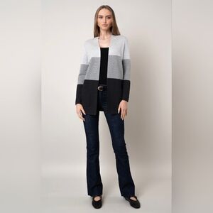 Cyrus The Colorblock Open Cardigan